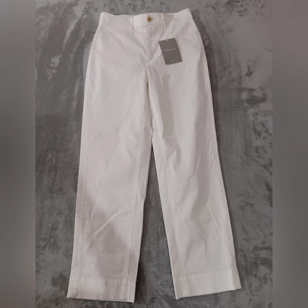 Everlane NWT straight leg cropped pants - Picture 3 of 12